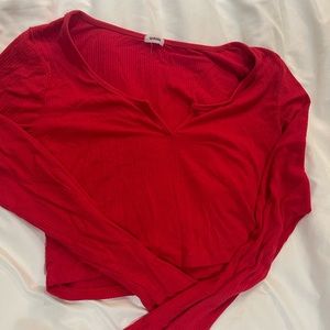 Garage Longsleeve Crop Top